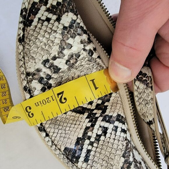 Python Style Snakeskin Preston Belt/Crossbody Bag - Like New Condition - Picture 9 of 9